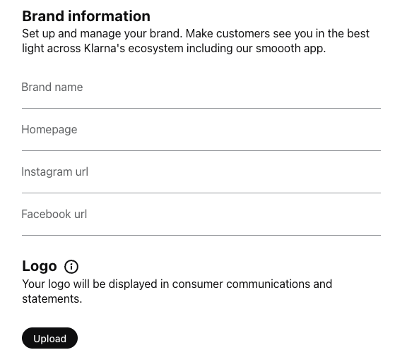 BrandInformationKlarna